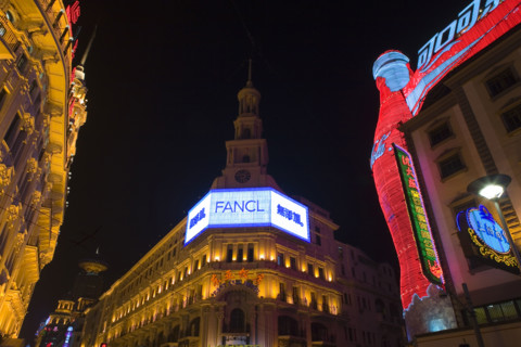 Nanjing Road at Night,Shanghai