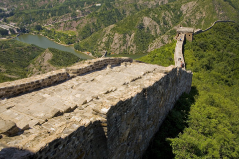 View of Simatai Great Wall