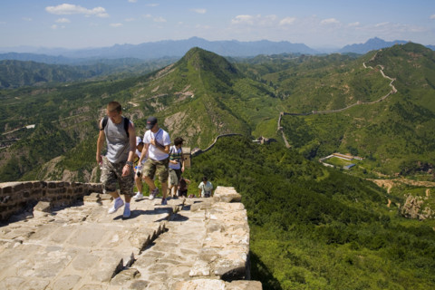View of Simatai Great Wall
