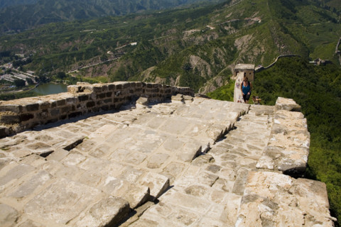 View of Simatai Great Wall