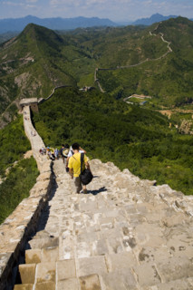 View of Simatai Great Wall