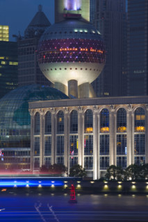 Oriental Pearl TV Tower in Shanghai