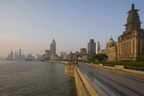The Bund of Shanghai