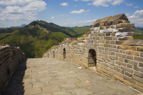 View of Simatai Great Wall