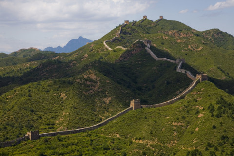 View of Simatai Great Wall