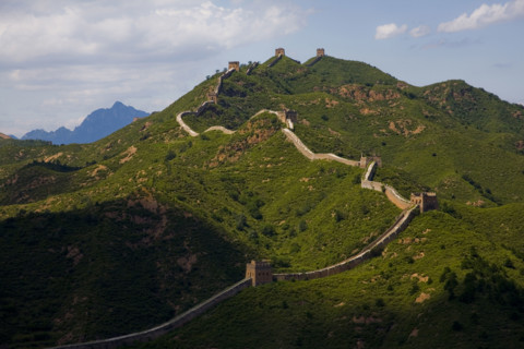 View of Simatai Great Wall