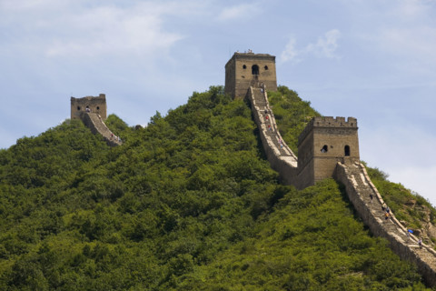 View of Simatai Great Wall