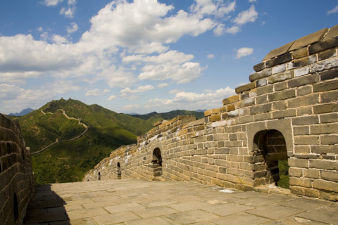 View of Simatai Great Wall