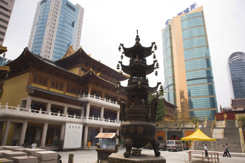 Jingan Temple in Shanghai