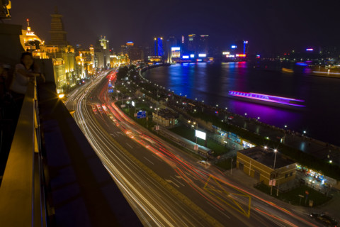The Bund of Shanghai at Night