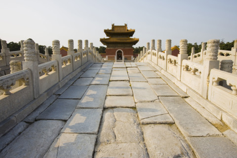 Architecture in The Western Qing Tombs,Shanxi Province