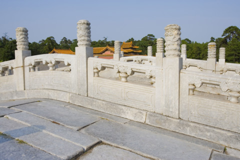 Architecture in The Western Qing Tombs,Shanxi Province