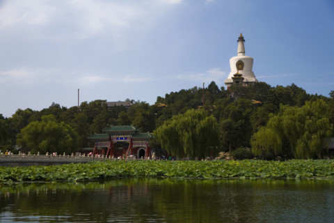 View of North Sea Park,Beijing