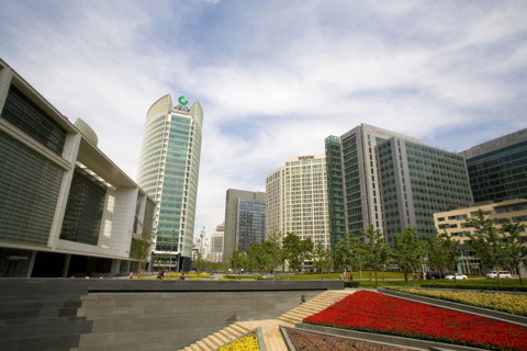 View of Beijing City