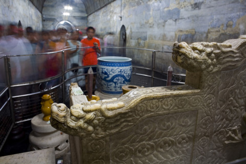 the Ming Tomb in Beijing