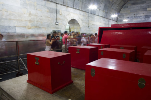 the Ming Tomb in Beijing