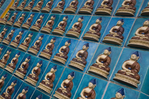 Detailed Buddhist Sculptures