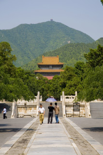 the Ming Tomb in Beijing
