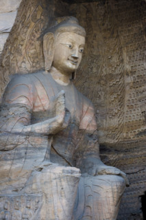 Yungang Grottoes in Shanxi Province