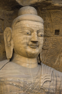 Yungang Grottoes in Shanxi Province