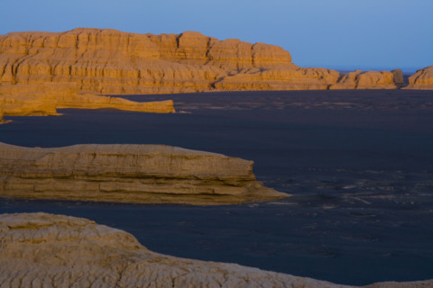 The Yadan landform in Lop Nur,Xinjiang
