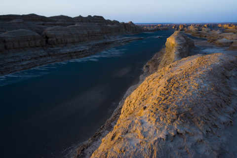 The Yadan landform in Lop Nur,Xinjiang