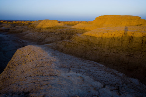 The Yadan landform in Lop Nur,Xinjiang