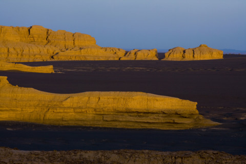 The Yadan landform in Lop Nur,Xinjiang
