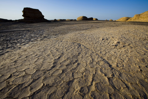 The Yadan landform in Lop Nur,Xinjiang