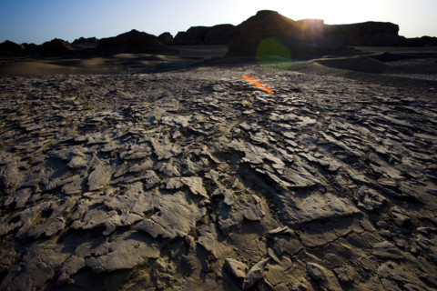 The Yadan landform in Lop Nur,Xinjiang
