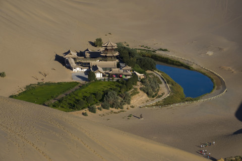 Singing Sands Mountain,Gansu Province