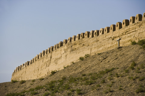 JiaYu Pass,City Tower and the Great Wall