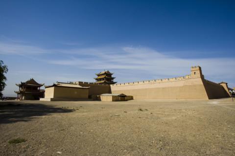 JiaYu Pass,City Tower and the Great Wall