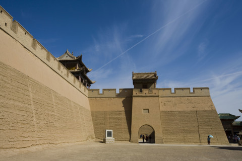 JiaYu Pass,City Tower and the Great Wall