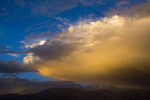 The Landscape along the road from Qinghai to Tibet