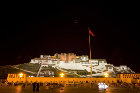 Night Scene of Potala Palace