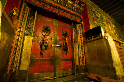 Night Scene of Bharkor Street,Lahsa,Tibet