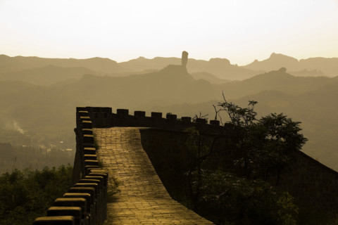 High angle scene of Temple of the Potaraka Doctrine,Chengde