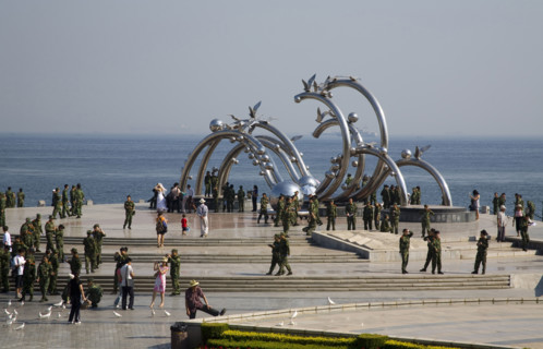 Rhyme of sea Square,Dalian