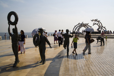 Rhyme of sea Square,Dalian
