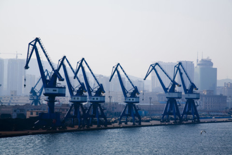 Rhyme of sea Square,Dalian