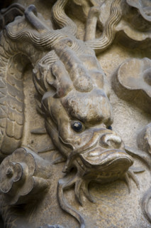 vehicleving in the Confucius Temple in Qufu,Shandong