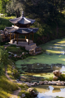 High angle scene of Imperial Summer Villa,Chengde,Chengde
