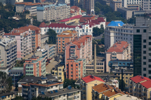 Rhyme of sea Square,Dalian