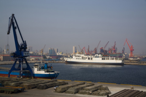 Rhyme of sea Square,Dalian