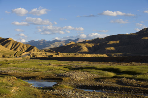 Mountain and river in Highland Area