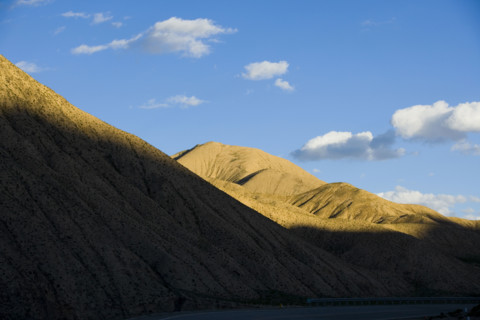 Mountain and river in Highland Area