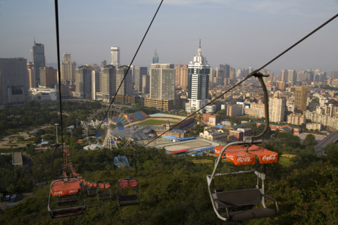 Bird's-eye view of Dalian