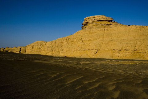 The Yadan landform in Lop Nur,Xinjiang