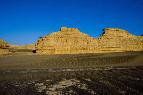 The Yadan landform in Lop Nur,Xinjiang